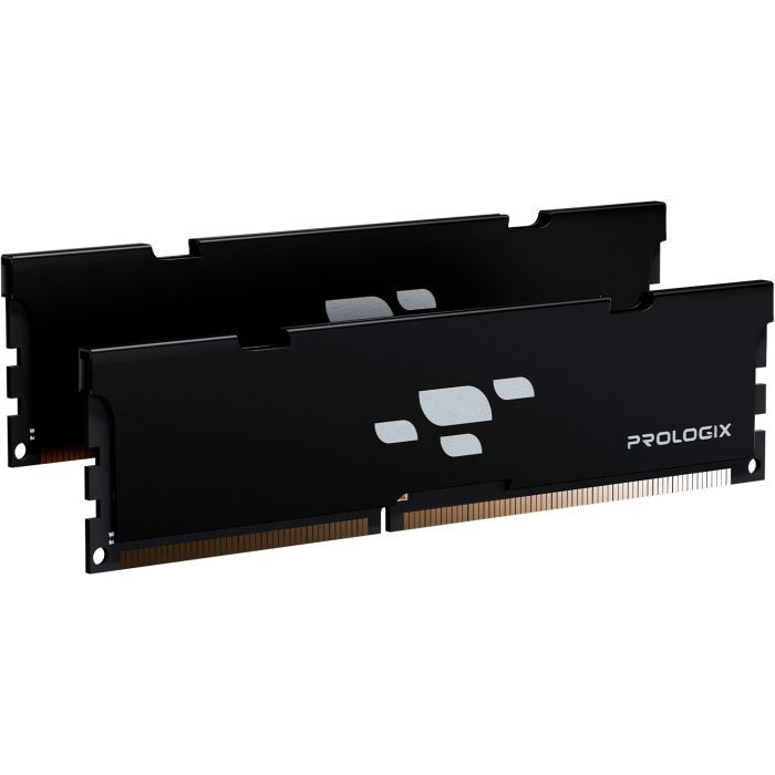 Модуль памяти для компьютера DDR4 32GB (2x16GB) 3200 MHz Black Prologix (PRO32GB3200B4K) изображение 2