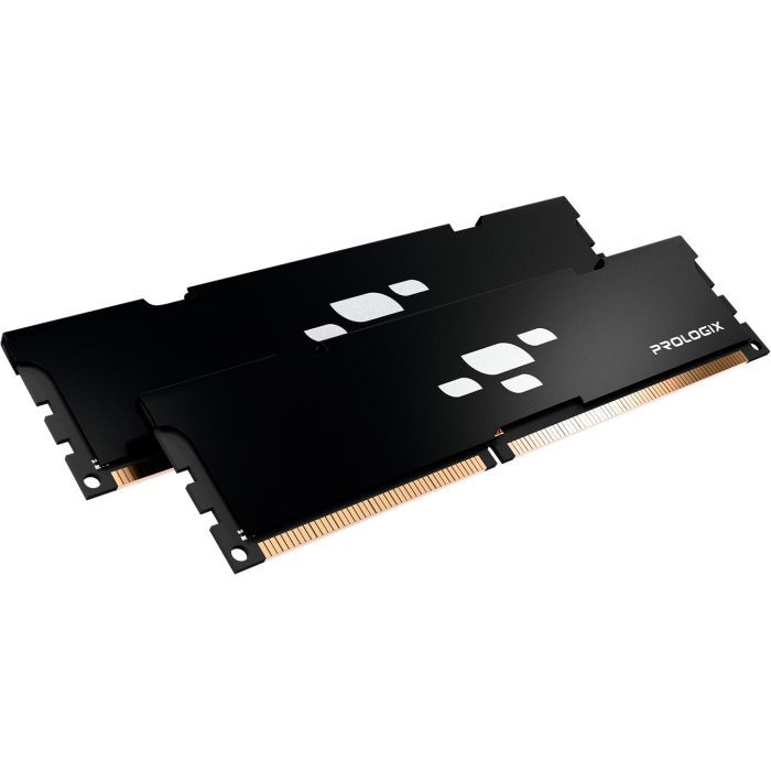 Модуль памяти для компьютера DDR4 32GB (2x16GB) 3200 MHz Black Prologix (PRO32GB3200B4K) изображение 4