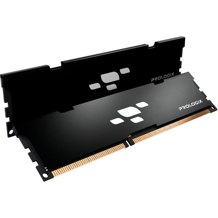 Модуль памяти для компьютера DDR4 32GB (2x16GB) 3200 MHz Black Prologix (PRO32GB3200B4K) изображение 5