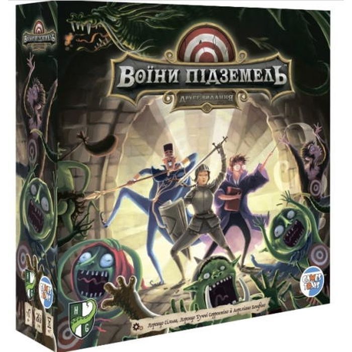 Настольная игра Games 7 Days Воины подземелий (Dungeon Fighter: Second Edition) (укр.) (DGF01UA)