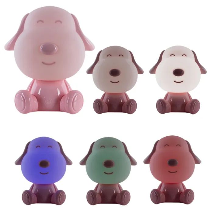 Нічник Kite Світильник LED з акумулятором Doggy, чорно-білий (K24-491-3-4) зображення 4