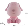 Нічник Kite Світильник LED з акумулятором Doggy, рожевий (K24-491-3-2) зображення 6