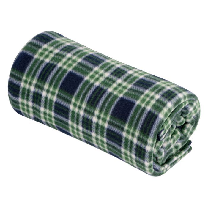 Плед Ardesto Christmas Fleece 130x160см, 100% поліестер, клітинка, зелений (ART0718PB) зображення 5