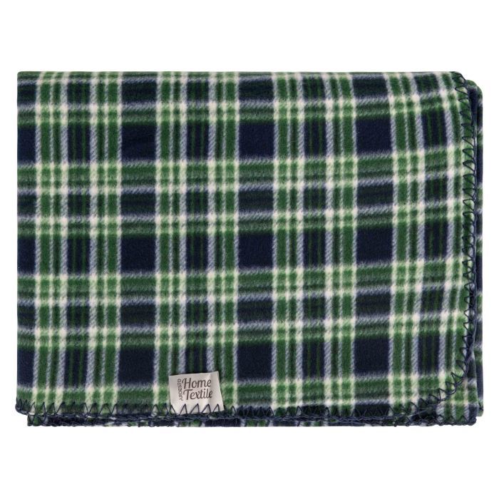 Плед Ardesto Christmas Fleece 130x160см, 100% поліестер, клітинка, зелений (ART0718PB) зображення 6