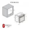 Духова шафа Perfelli RETRO 6M8L BEIGE зображення 12