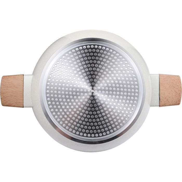 Сотейник Bergner Naturally з кришкою 28 см (BG-34747-CR) зображення 3
