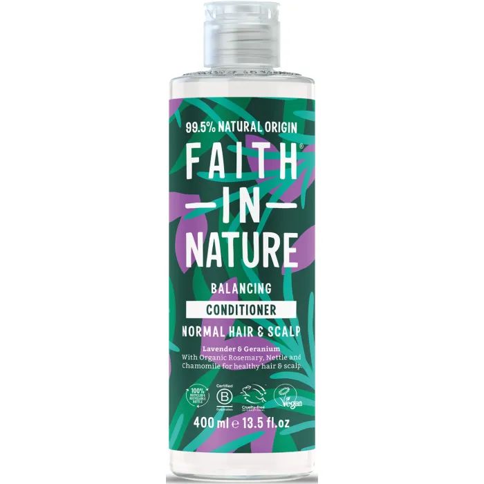 Кондиционер для волос Faith in Nature Натуральный С лавандой и геранью 400 мл (708002400421)