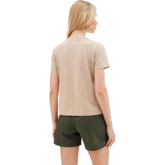 Футболка Turbat Geometria Wmn light taupe - XS - бежевий (012.004.5115) зображення 4