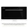 Витяжка кухонна Weilor LUMINA WBG 66 BLACK зображення 2