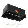 Витяжка кухонна Weilor LUMINA WBG 66 BLACK зображення 4