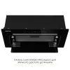 Витяжка кухонна Weilor LUMINA WBG 66 BLACK зображення 8