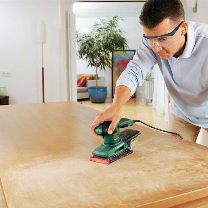Шлифовальная машина Bosch PSS 200 AC 200Вт, платформа 93x230, 24000 цв/мин, 1.6кг (0.603.340.100) изображение 4