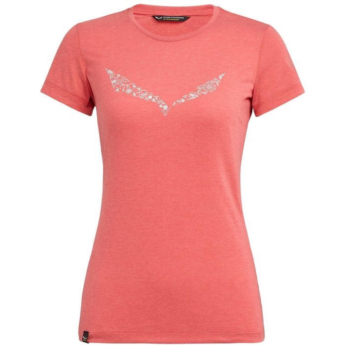 Футболка Salewa Solidlogo Dri-Release Wmn 27019 1535 - 44/38 (M) - рожевий (013.002.6967)