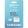 Карта памяти Samsung 512 GB microSDXC Class 10 UHS-I U3 V30 A2 EVO Plus+SD Adapte (MB-MC512SA/EU) изображение 8