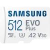 Карта памяти Samsung 512 GB microSDXC Class 10 UHS-I U3 V30 A2 EVO Plus+SD Adapte (MB-MC512SA/EU)
