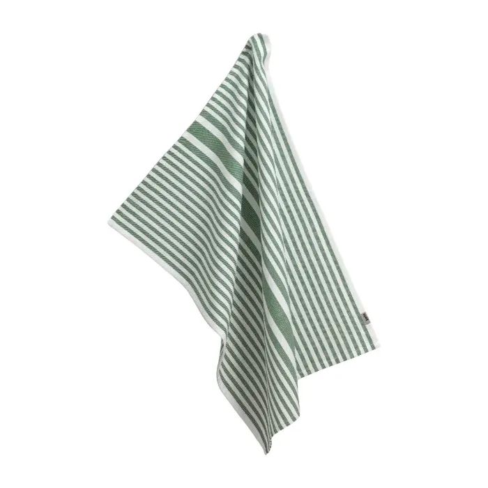 Рушник Kela кухонний Cora, 70x50 см, зелений в смужку (12824) (00000024661)