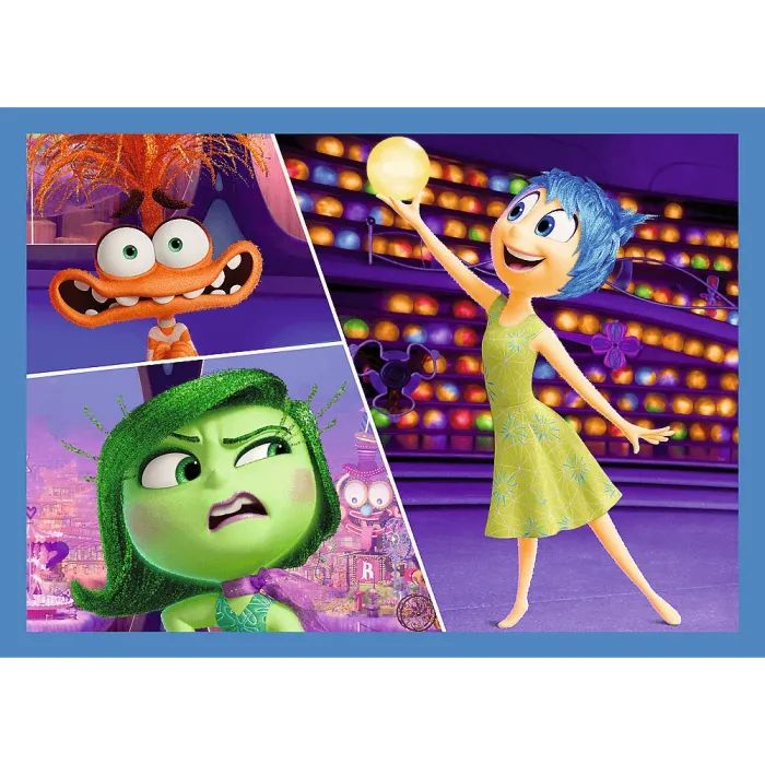 Пазл Trefl Inside Out 2 4 in 1 (35, 48, 54, 70) элемента (5900511346527) изображение 3