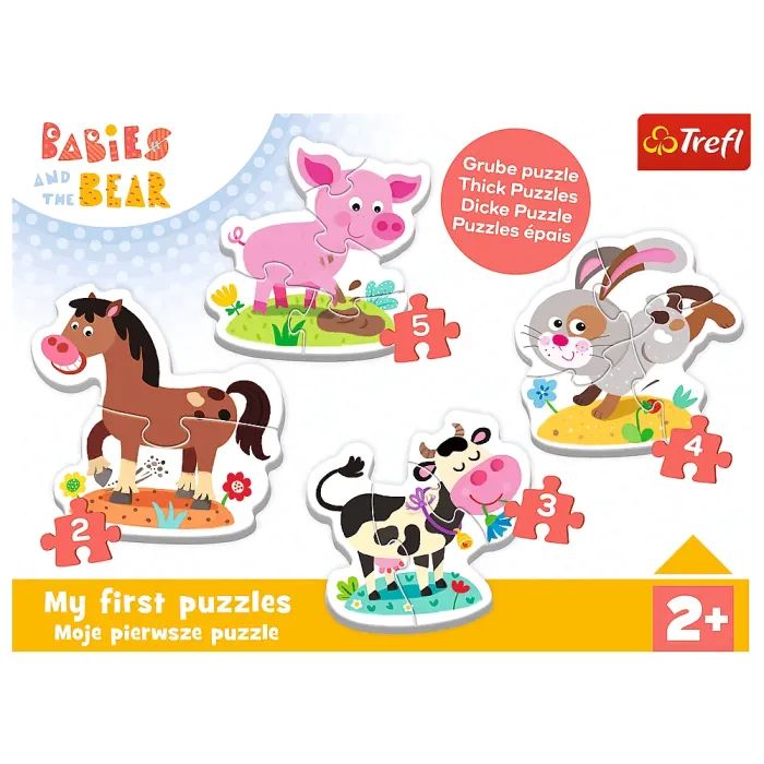 Пазл Trefl Baby Classic На ферме (5900511361278) изображение 6