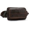 Сумка Vintage На пояс Коричневая (14726) изображение 7