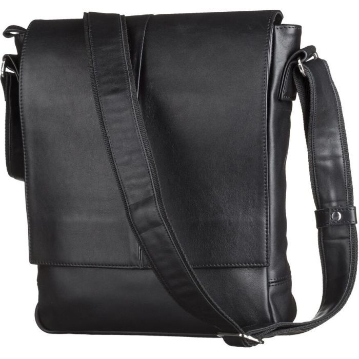 Сумка Shvigel Кожаная Черная (00859) изображение 5