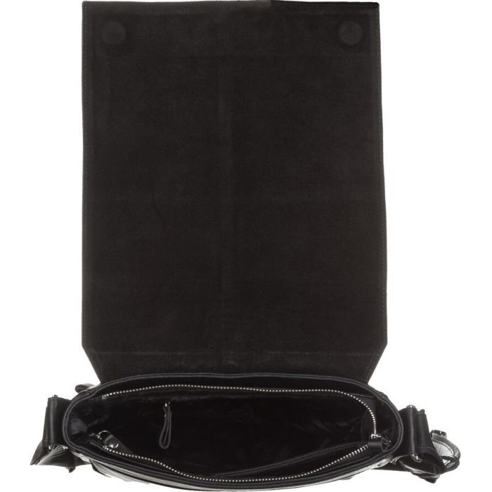 Сумка Shvigel Кожаная Черная (00859) изображение 8