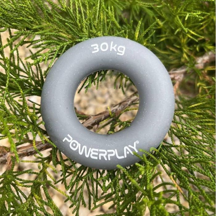 Эспандер PowerPlay PP-4324 Hand Grip Ring Medium 20 кг Зелений (PP_4324_20kg) изображение 4