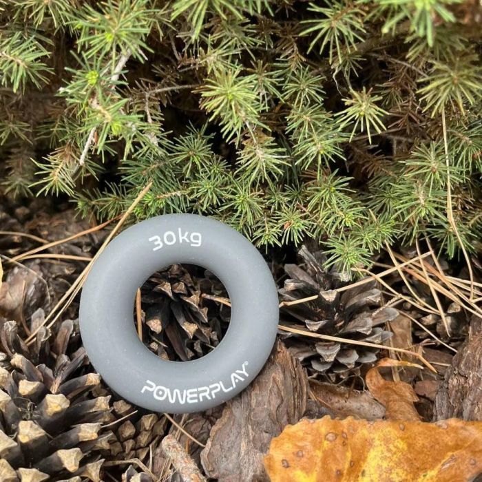 Эспандер PowerPlay PP-4324 Hand Grip Ring Medium 20 кг Зелений (PP_4324_20kg) изображение 7