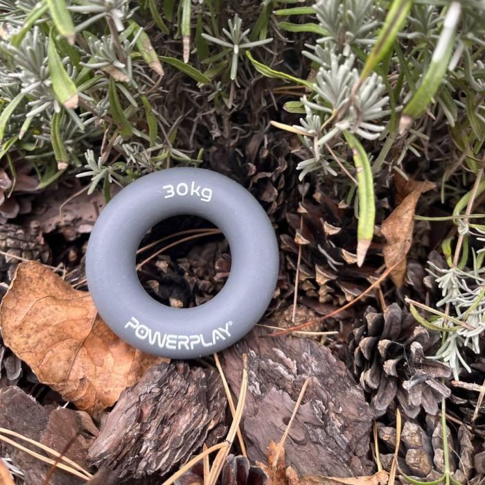 Эспандер PowerPlay PP-4324 Hand Grip Ring Medium 20 кг Зелений (PP_4324_20kg) изображение 8