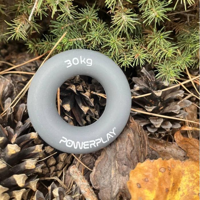 Эспандер PowerPlay PP-4324 Hand Grip Ring Medium 20 кг Зелений (PP_4324_20kg) изображение 9