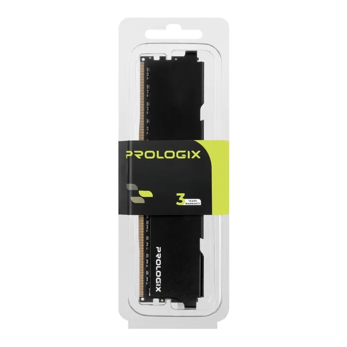 Модуль памяти для компьютера DDR4 16GB 3200 MHz Black Prologix (PRO16GB3200B4) изображение 5