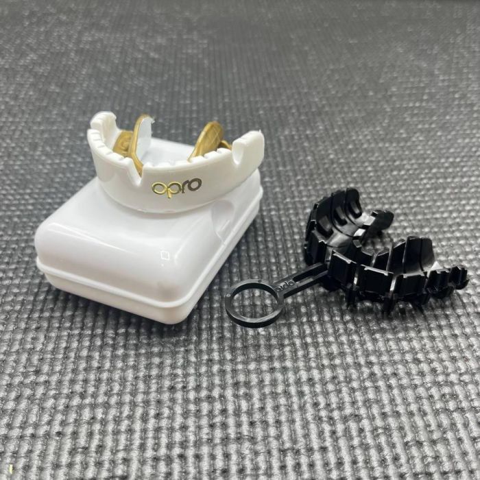Капа Opro Gold Braces під брекети Dark Bluel/Pearl (102506002) (Gold_Braces_Blue/Pearl) изображение 7