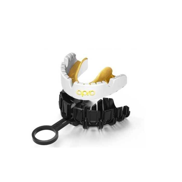 Капа Opro Gold Braces під брекети Dark Bluel/Pearl (102506002) (Gold_Braces_Blue/Pearl) изображение 8