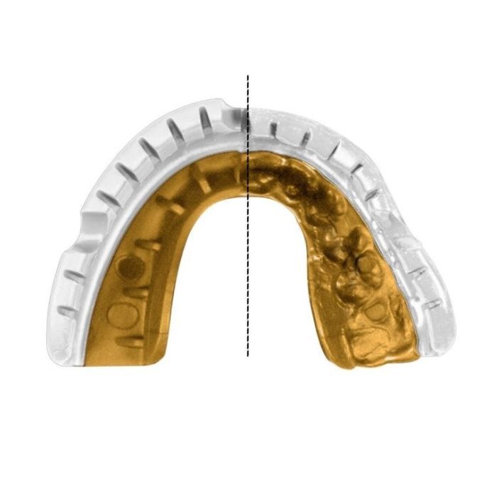 Капа Opro Gold Braces під брекети Dark Bluel/Pearl (102506002) (Gold_Braces_Blue/Pearl) изображение 9