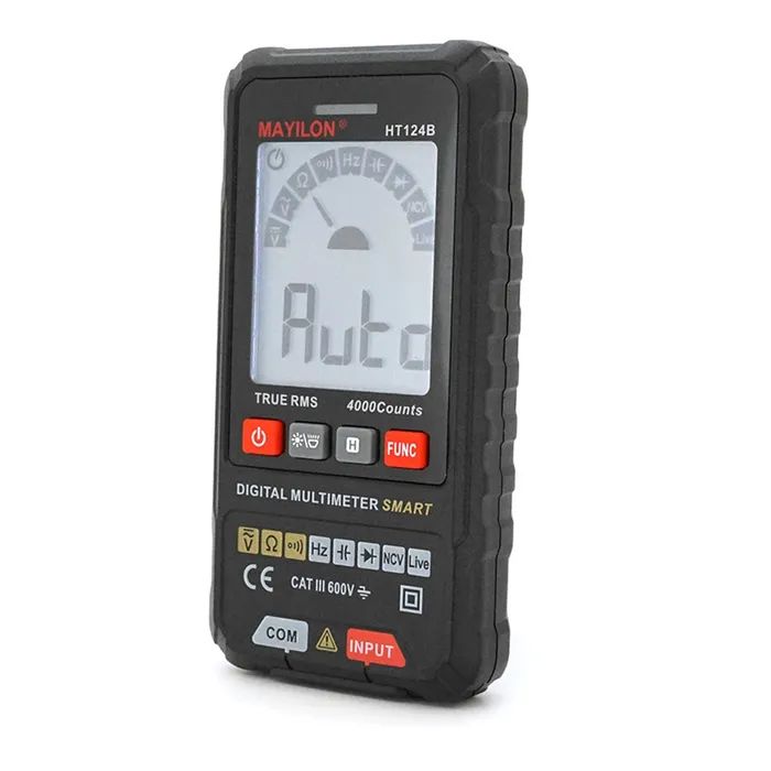 Цифровой мультиметр Mayilon HT-124B, V, R, C, F (HT-124B) изображение 2