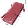 Гаманець ST Leather З натуральної шкіри Бордовий (22535) зображення 3
