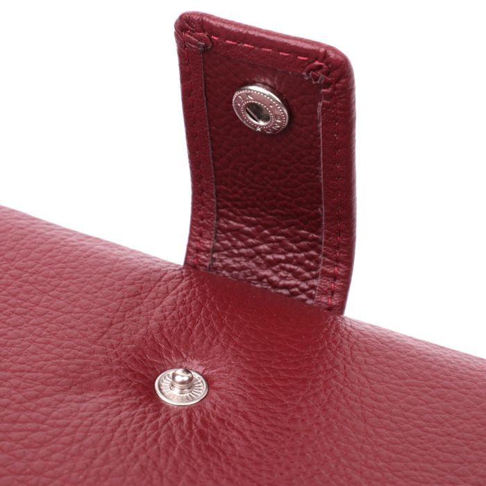 Гаманець ST Leather З натуральної шкіри Червоний (22536) зображення 5