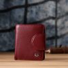 Кошелек ST Leather Из натуральной кожи Бордовый (23071) изображение 9