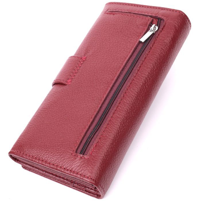 Кошелек ST Leather Из натуральной кожи Бордовый (22550) изображение 2