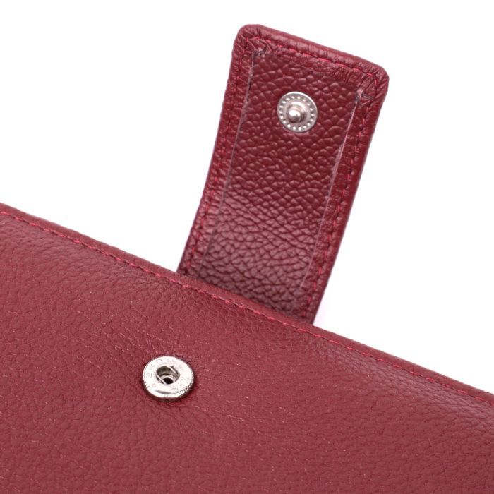 Кошелек ST Leather Из натуральной кожи Бордовый (22550) изображение 5