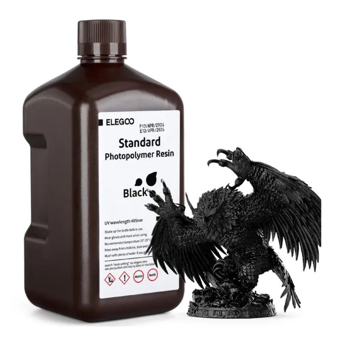 Фотополімерна смола ELEGOO Resin, Standard 2кг, black (50.103.0180)