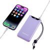 Батарея універсальна Intenso F10000 10000mAh QC3.0 purple (7332033) зображення 4