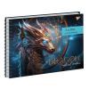 Альбом для малювання Yes А4 40 Спіраль Mystical animals (130574) зображення 3