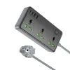 Сетевой фильтр питания BOROFONE BAC2A (6941991111440) изображение 2