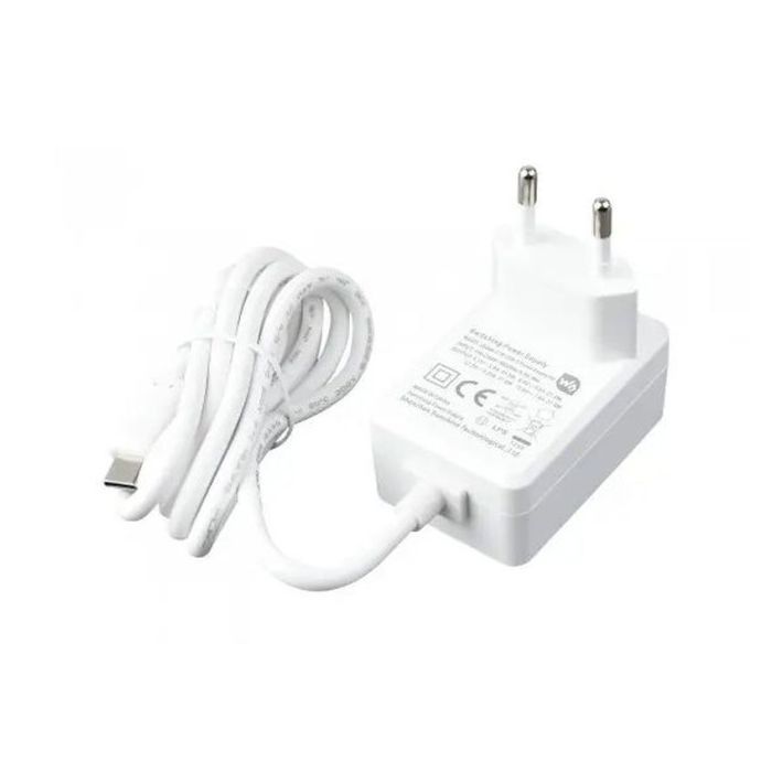 Блок питания к промышленному ПК Waveshare for Raspberry Pi 27W USB-C white (RA783)