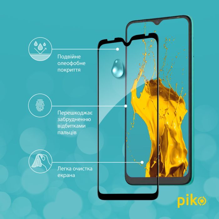 Стекло защитное Piko Full Glue Tecno Pop 5 Black (1283126515484) изображение 4