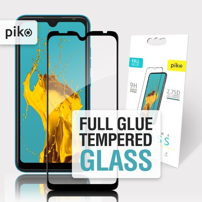 Стекло защитное Piko Full Glue Tecno Pop 5 Black (1283126515484) изображение 5