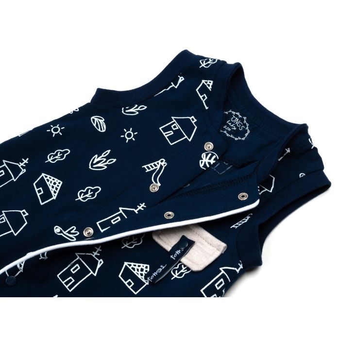Боди детское Tongs на кнопочках (4660-56B-blue) изображение 3