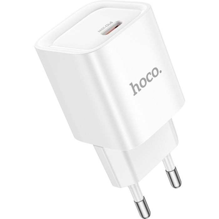 Зарядний пристрій HOCO C146A Charm USB-C PD20W White (6942007630245) зображення 4
