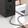 Кабель мультимедійний 3.5mm M to 2xRCA M 1.5m Black BOROFONE (6974443382204) зображення 6