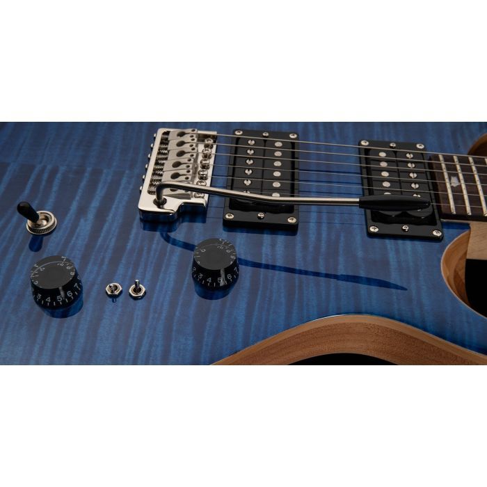 Электрогитара PRS SE Custom 24-8 Faded Blue изображение 11